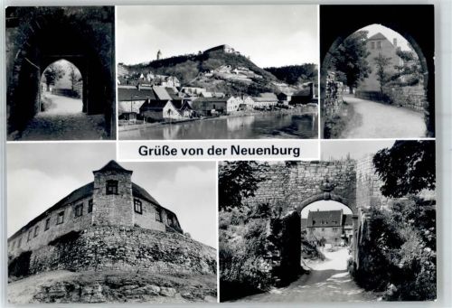 06632 O4805 Freyburg (Unstrut) - Burg Neuenburg Tor