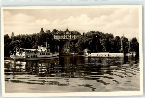 Insel Mainau Motorschiff Schloss