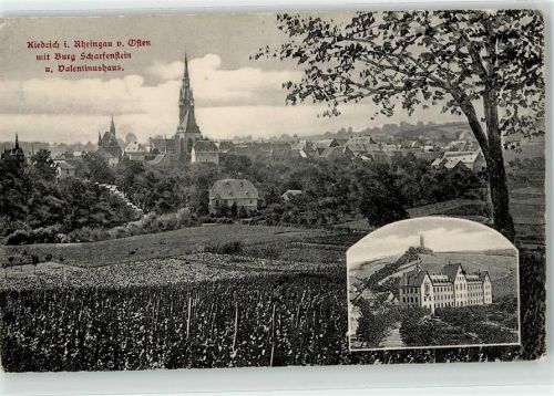 Kiedrich 1907 Burg Scharfenstein Valentinushaus