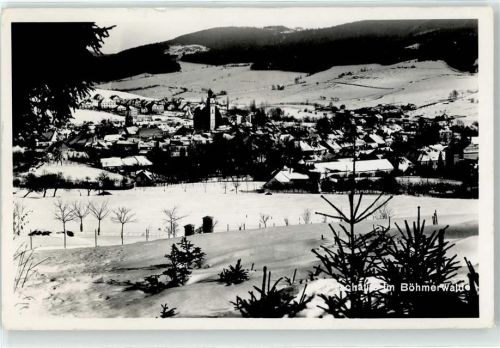 Prachatice Winter Kirche