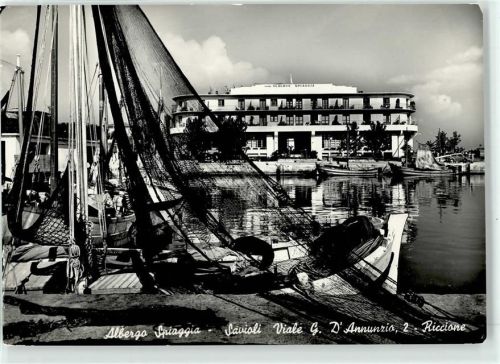 Riccione Hotel Hafen Fischerboot