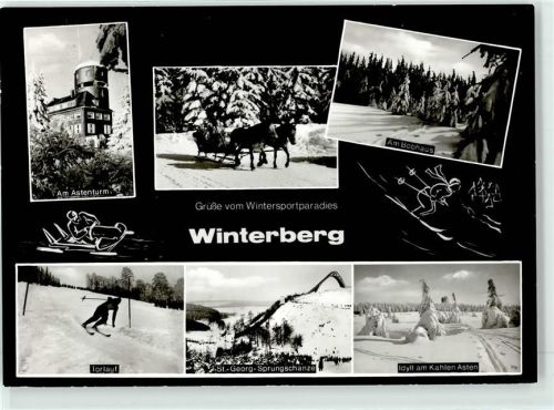Winterberg Bobhaus Kahler Asten St.Georg Sprungschanze Astenturm
