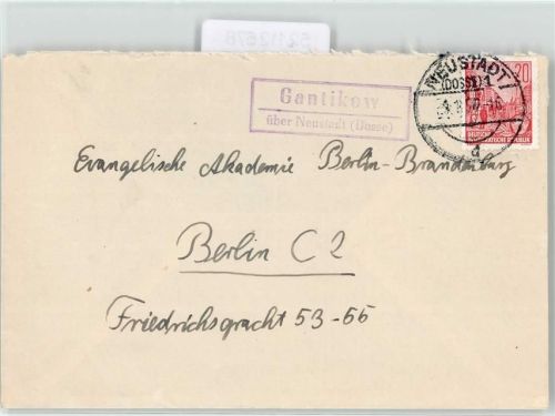 Gantikow Landpoststempel