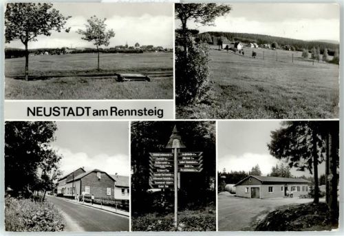 Neustadt Ferienheim Goldener Frosch Wegweiser Dreiherrnstein