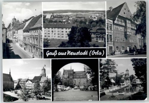Neustadt Rathaus Lutherhaus Markt Gamsenteich