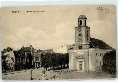 Husum Kirche Marktplatz