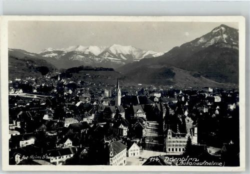 Dornbirn Ballonaufnahme