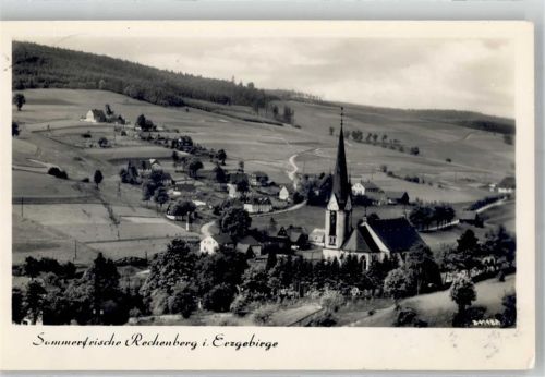 Rechenberg-Bienenmühle Blick auf Reckenberg