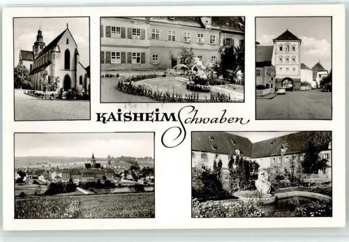 86687 W8851 Kaisheim - Kirche Springbrunnen Tor