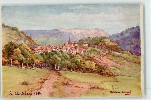 Le Chatelard sign.