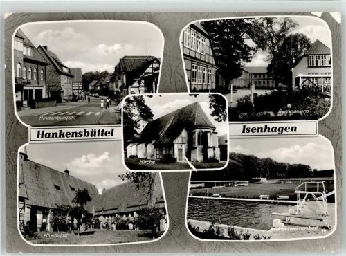 Hankensbüttel Schwimmbad Klosterhof Gymnasium Kirche Hindenburgstrasse