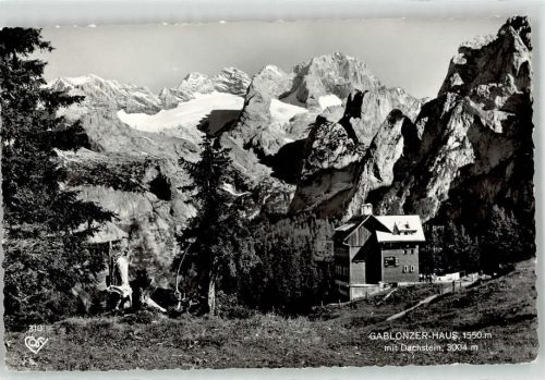 Gablonzer Hütte Berghütte Dachstein
