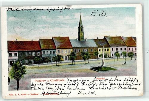 Havlickuv Brod Marktplatz Chotebori