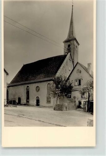 88299 W7970 Leutkirch im Allgäu - Kirche Ort handschriftlich