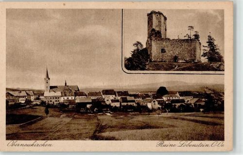 Oberneukirchen Ruine Lobenstein Kirche