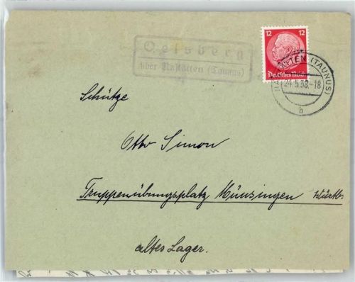 Oelsberg Landpoststempel