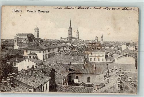 Novara 1911 Veduta Generale