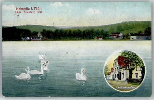 Hainspitz 1913 Gasthaus am See