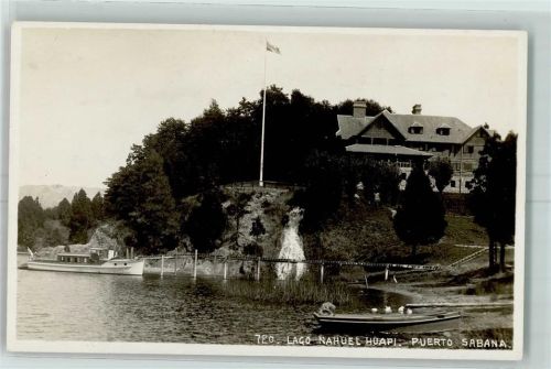 San Carlos de Bariloche Lago Nahuel Huapi Puerto Sabana Ausflugsdampfer