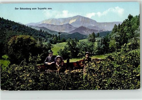 Hochschneeberg Blick vom Jagasitz