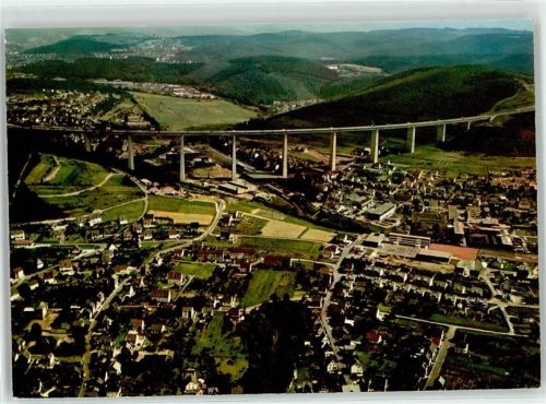 Eiserfeld Eisenbahn Brücke Fliegeraufnahme Siegtal