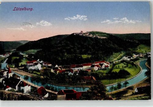 Lutzelbourg 1916 Feldpost WK I Kirche