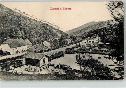Saverne 1907 Ort handschriftlich