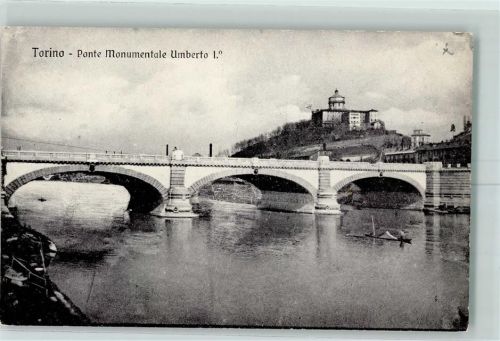 Torino Ponte Monumentale Umberto I.
