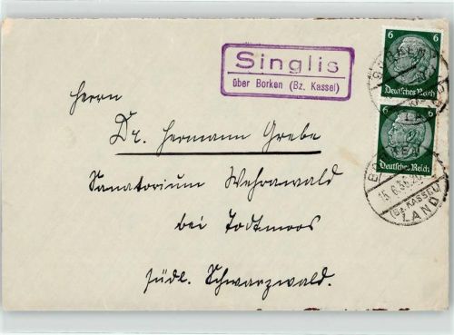 Singlis Landpoststempel