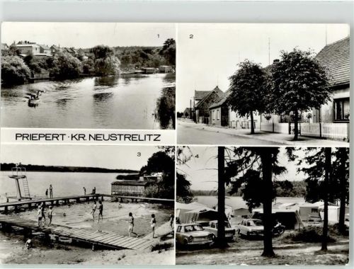 Strasen Havel Goßer Priepertsee Campingplatz C/46 Ziensee