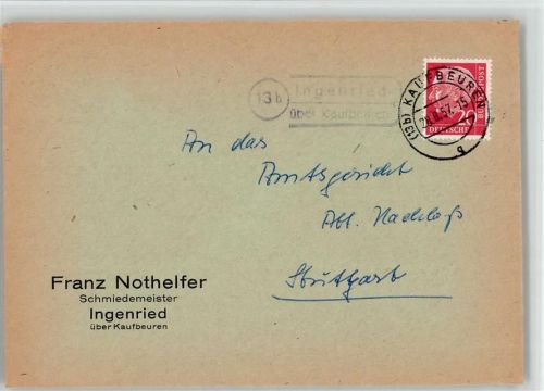 Ingenried Landpoststempel