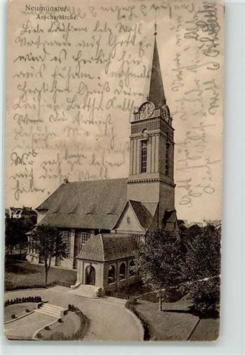 Neumünster 1914 Anscharkirche