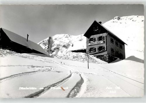 Dümlerhütte Berghütte Winter Warscheneck