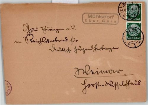 Mühlsdorf Landpoststempel