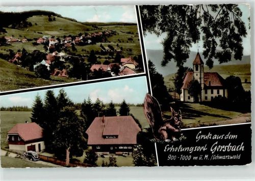 Gersbach Kirche Gehöft