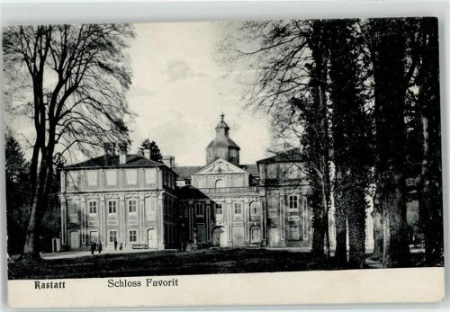 Rastatt 1915 Schloss Favorit