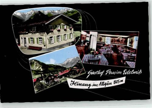 Hindelang Gasthaus Pension Edelweiss Familie Freudling