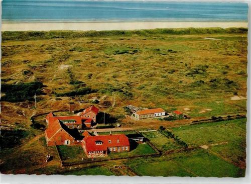 Langeoog Fliegeraufnahme Cafe Gasthaus Meierei