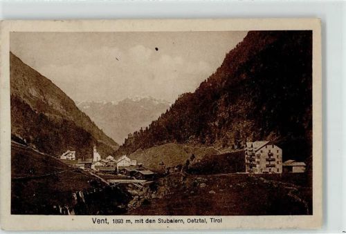 Vent Stubaier Alpen Hüttenstempel Breslauerhaus