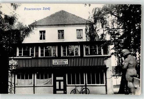 Bad Dirsdorf Przerzeczyn Zdroj KEINE AK Fahrrad Dom Zdrowia
