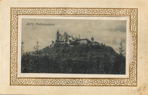 Hohenzollern Hohenzollern (7450) Leporello, Burg II (Ecken abgestossen)