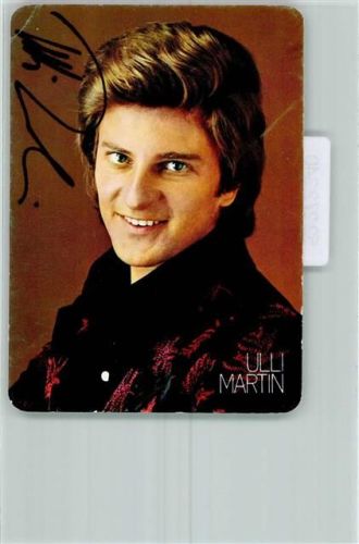 Ulli Martin Autogramm origin. Unterschrift