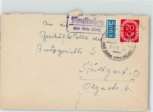 Neukirchen Landpoststempel