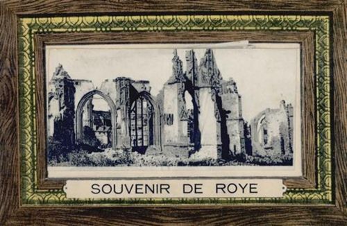 80700 Roye - Roye (Frankreich) Leporello II (minimaler Einriss)