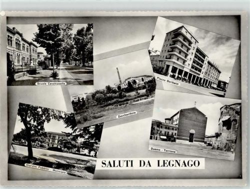 Legnago 1962 Fabrik Piazza Garibaldi