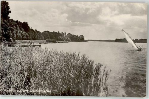 Diensdorf-Radlow Segelboot Scharmützelsee