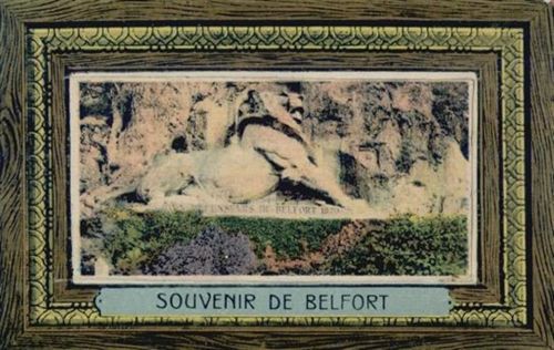Belfort Belfort (Elsass) Leporello Denkmal I-II