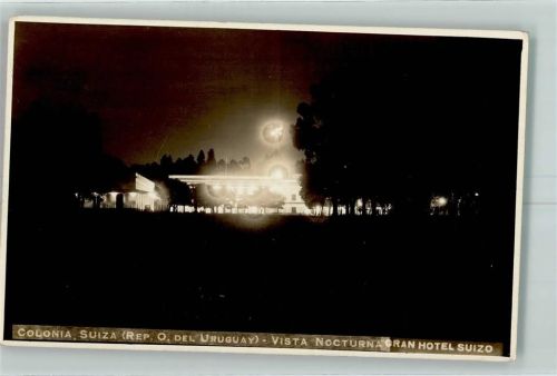 Montevideo Colonia Suiza Gran Hotel Suizo bei Nacht