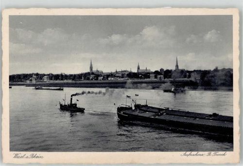 Wesel Schiff