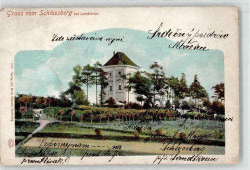 Lanskroun 1901 Schlossberg
